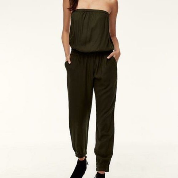 Aritzia Pants - ***NWT*** Aritzia Tabata Jumpsuit Dark Olive